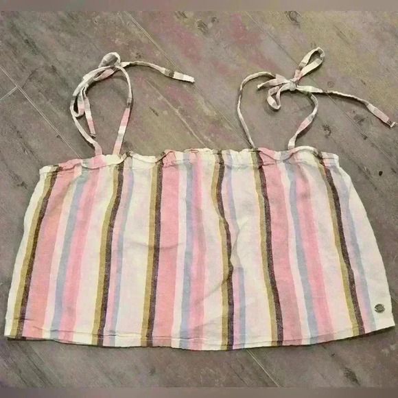 Roxy Striped Tank - Picture 1 of 8
